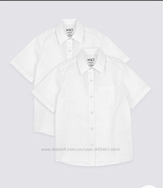 Новая блуза рубашка тенниска Marks&Spencer 7-8 лет 