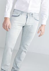 Мужские джинсы cortefiel eu52 2xl наш 54-56-58 хлопок slim fit 