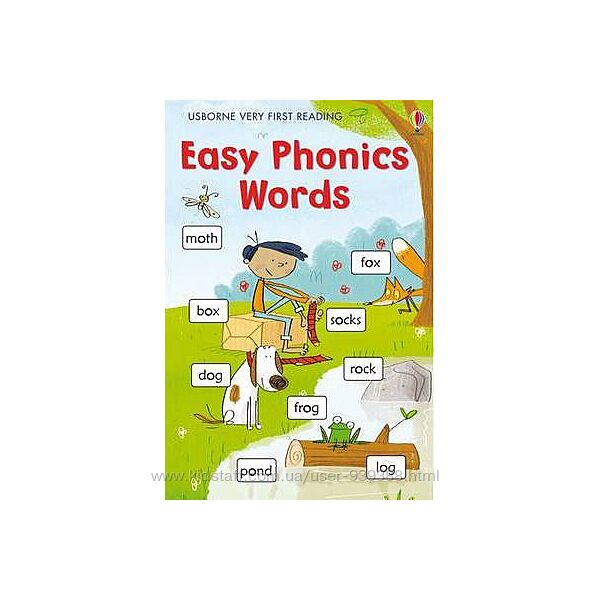 Книги для навчання читання Easy Phonics Words, First Phonics Words