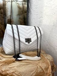 сумка кожаная женская Италия белая кроссбоди сумки на плечо модные сумки