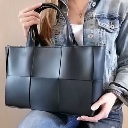 Большая сумка шоппер кожаная сумка Италия Genuine Leather TS000136