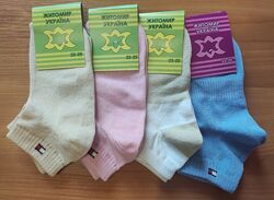 Натуральні спортивні шкарпетки гладьсітка , розм 35-40. супер якість