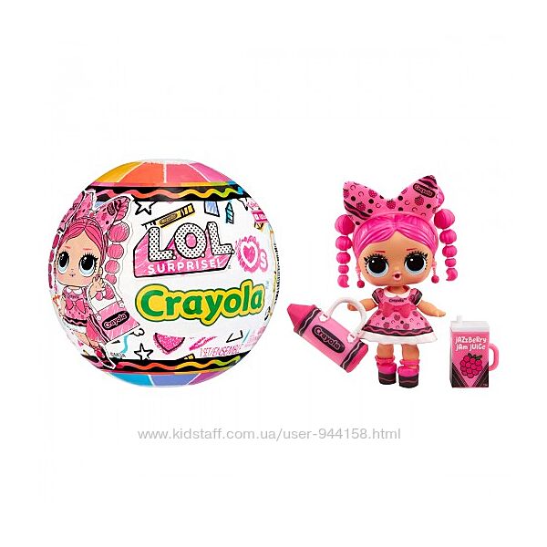 505259 Игровой набор с куклой L. O. L. Surprise серии Loves Crayola