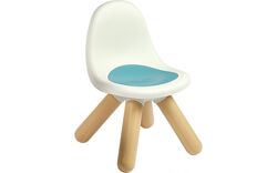 Детский стульчик со спинкой Smoby голубой-беж 880112