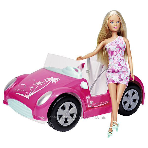 Кукольный набор Simba Toys Steffi с пляжным кабриолетом 5733658