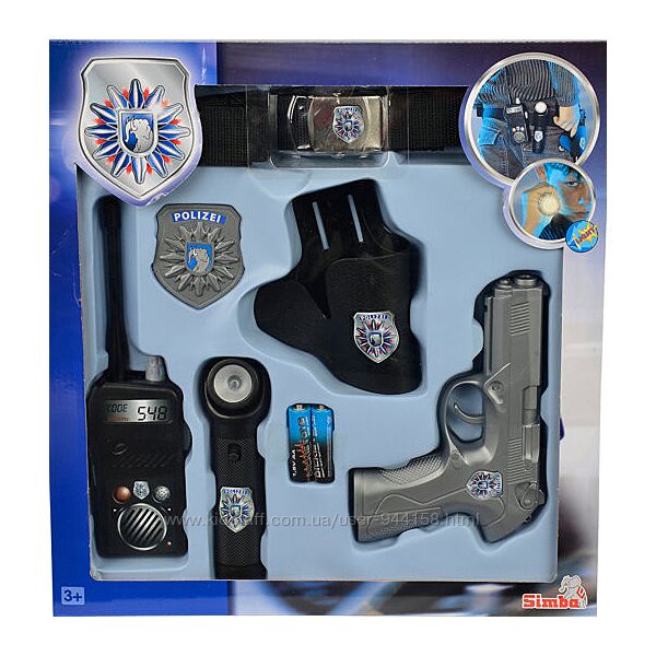 Игровой набор полицейский патруль simba 8102667