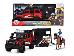Игровой набор Dickie Toys Перевозка лошадей 3837018 