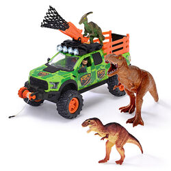 Ігровий набір Dickie Toys Полювання на динозаврів Позашляховик 3837026