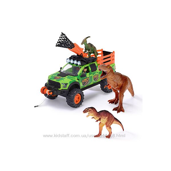 Ігровий набір Dickie Toys Полювання на динозаврів Позашляховик 3837026