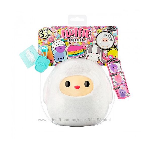 594475-6 Мягкая игрушка-антистресс Fluffie Stuffiez Small Plush-Овечка