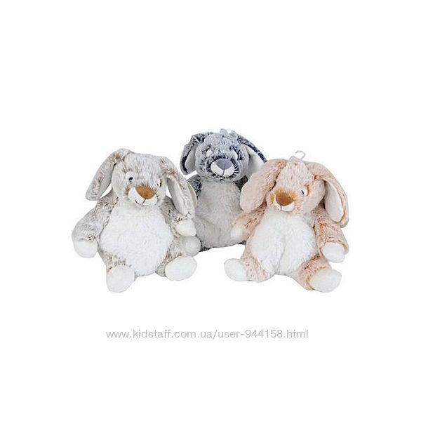 5844395 Плюшева іграшка Nicotoy Кролик 20 см, 3 види, 0міс. 