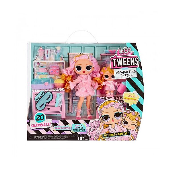 580485 Игровой набор c куклами L. O. L. Surprise Tweens&Tots Айви и Крошка