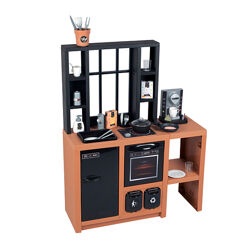 Интерактивная детская кухня Smoby Лофт с кофемашиной, аксесс звук 312600