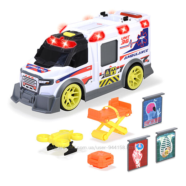 Toys Скорая помощь с аксессуарами со звук свет эфф 41 см 3307003