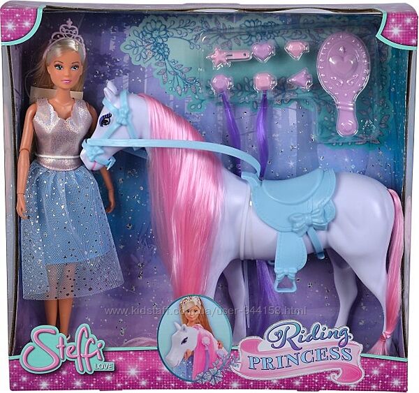 Кукла Simba Toys Штеффи Принцесса с лошадью и аксессуарами 5733519 