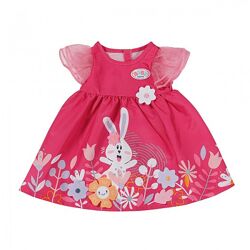 832639 Одежда для куклы Baby Born - Платье с цветами