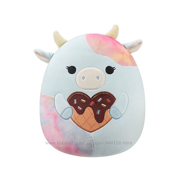 SQVA00861 Мягкая игрушка Squishmallows  Коровка Каэдия 19 cm