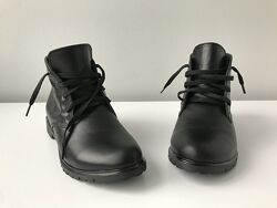 Кожаные женские ботинки 122012 черные р.36-41 Осень-Зима демисезонные