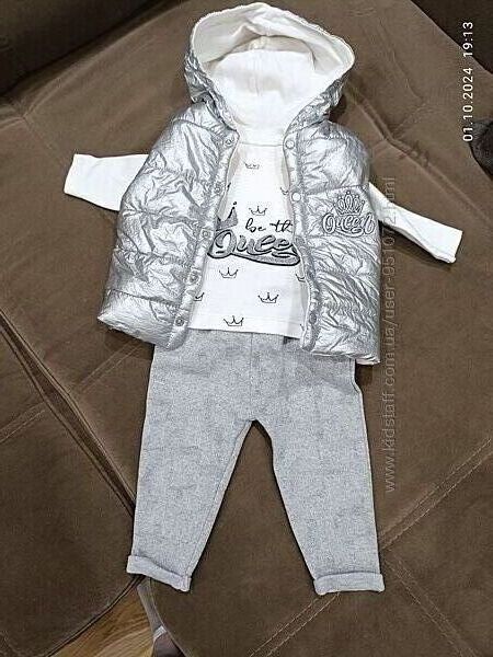 Класний костюмчик для маленької модниці 6м