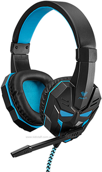 Навушники Aula Prime Basic Gaming Headset Black-Blue