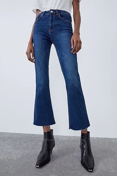 Высокие джинсы Zara 
