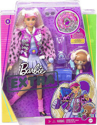 Barbie Барби Экстра Модница блондинка Sparkly Varsity Jacket Extra 8 Style 