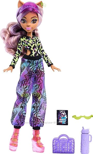 Куклы Дракулаура, Клодин Вульф Пляжная Остров Страха Monster High Scare-adis