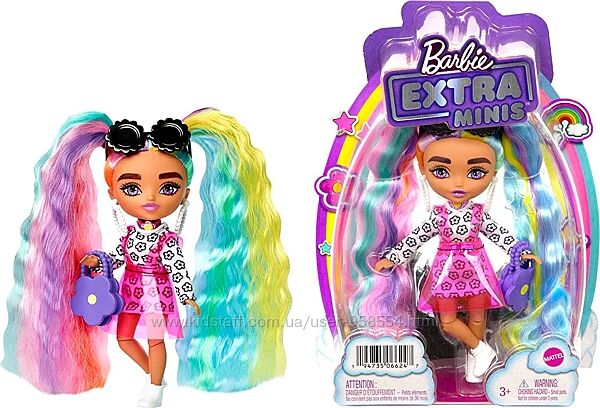 Куклы Барби Модница Экстра Минис 5 и 6 barbie extra minis