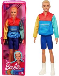 Кукла Barbie Кен модник в свитшоте в стиле пэчворк Barbie Ken fashionistas