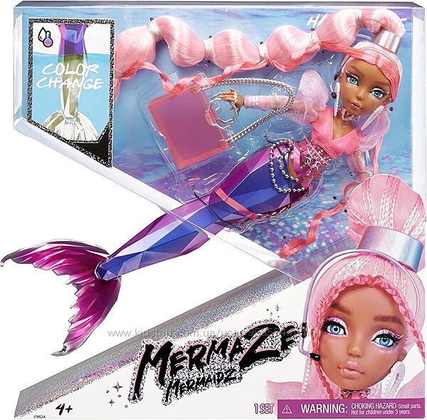 Кукла Mermaze Mermaidz Harmonique Color Change Русалка Гармония с хвостом
