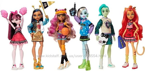 Куклы группа поддержки монстер хай Monster High Ghoul Spirit Sporty g3