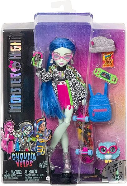 Кукла Monster High Гулия Йелпс Гулія Йелпс Monster, торалей группа поддержк