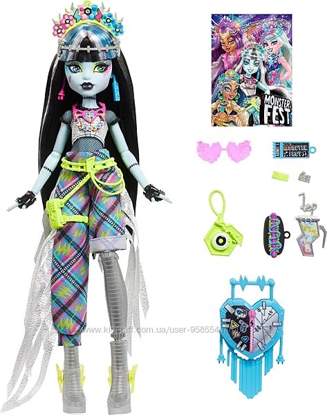 Куклы monster high монстро-фестиваль монстер хай фрэнки Штейн, лагуна блю