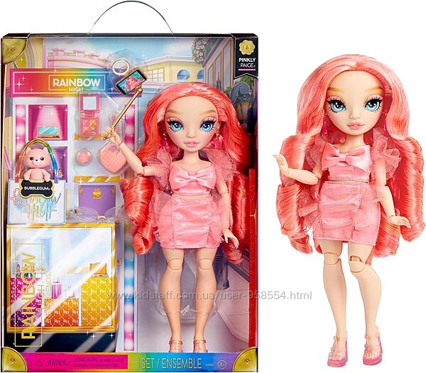 Куклы Пинкли Пейдж рейнбоу хай rainbow high Pinkly Paige