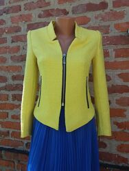 Стильный яркий жёлтый пиджак жакет Sheinsde