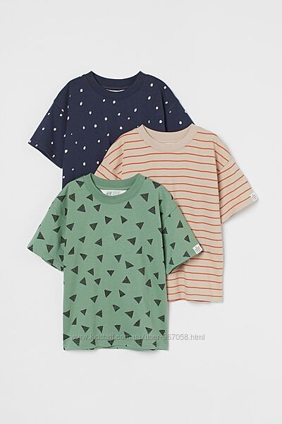 Нові футболки H&M розм. 92, 98-104 і 122-128, ціна за одну