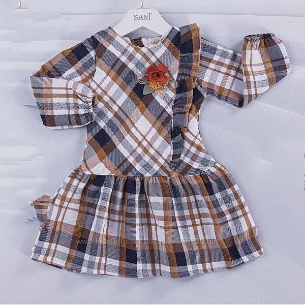 Платья с длинным рукавом для девочек на 2 года