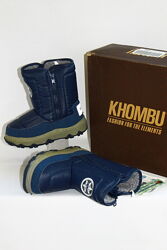 Зимові KHOMBU Kids Juniper Double Zip-USA--11-EUR--29-30--устілки-19 см