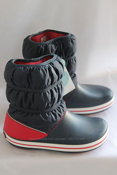 Сапоги Crocs  Crocband Winter Boot, USA--J5, EUR--36--устілька23 см 