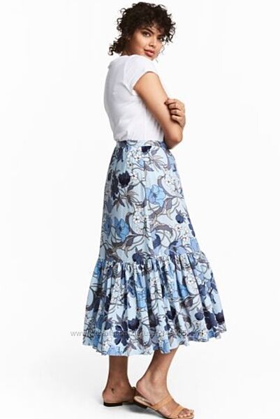 Шикарная юбка H&M большой размер 