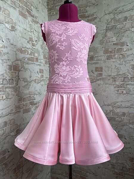 Бейсик бейзик рейтинговое платье для бальных танцев 115-120 см.