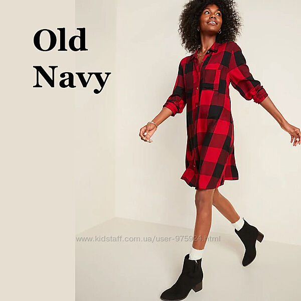 Женское платье-рубашка Old Navy