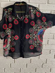 Легкая летняя туника блуза 