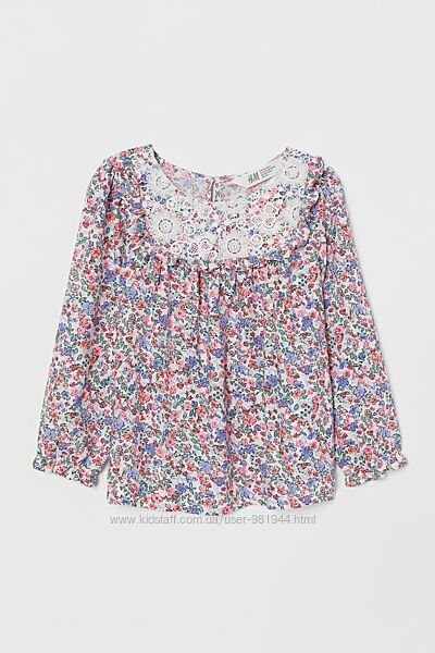 Блуза блузка H&M 9-10 лет