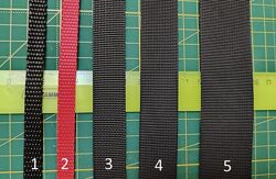 Ремінна окантовочна стрічка кант кедер репс липучка сумок чохлів