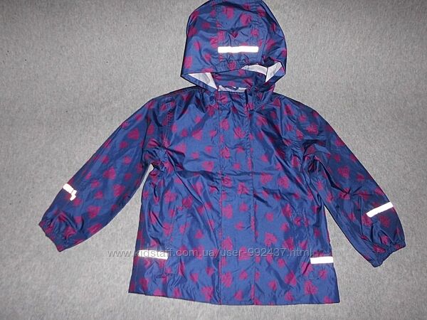 Куртка - дождевик Pocopiano девочке на рост 110-116