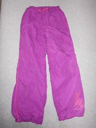Утепленные зимние штаны для девочки на рост 146-152
