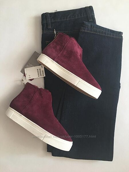 Ботиночки замшевые h&m 37 р 0542913003