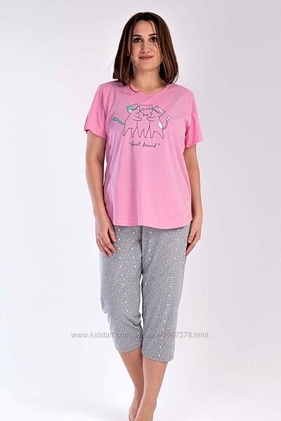 Піжами для дому та сну великих розмірів