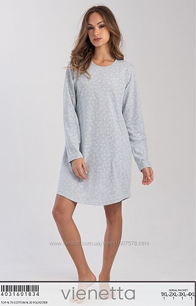 Туніка з довгим рукавом великих розмірів 